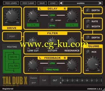 Togu Audio Line TAL-Dub-X v1.2.1 WiN / OSX的图片1