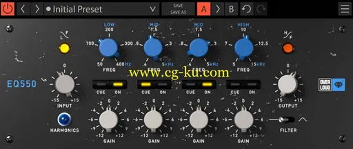 Overloud Gem EQ550 v1.0.0 WiN / OSX的图片1