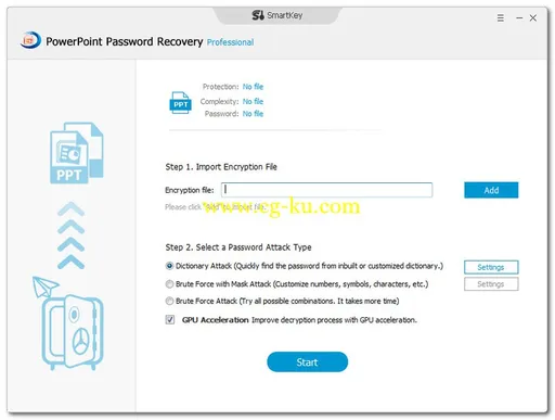 SmartKey PowerPoint Password Recovery Pro 8.2.0.0 Multilingual的图片1