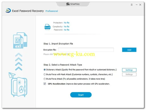 SmartKey Excel Password Recovery Pro 8.2.0.0 Multilingual的图片1