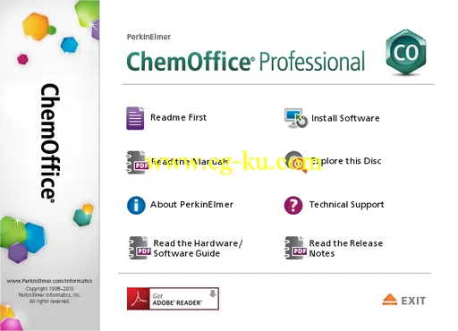 PerkinElmer ChemOffice Professional 17.1的图片1