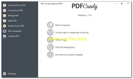 Icecream PDF Candy Desktop Pro 2.0 Multilingual + Portable的图片1