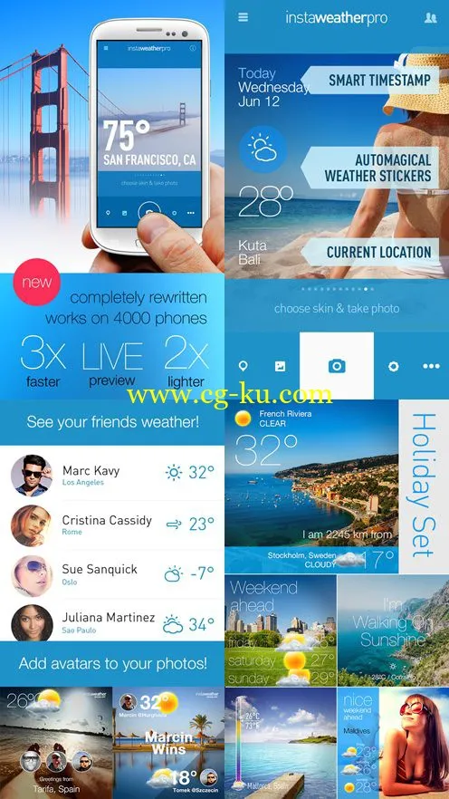 InstaWeather Pro 3.3.5 Android的图片2