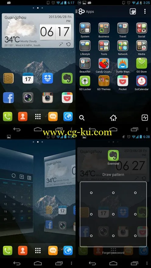 GO Launcher EX 4.09 Android的图片2