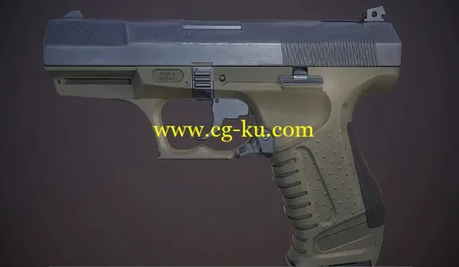 3DMotive – Texturing the Walther P99 Volume 1的图片1