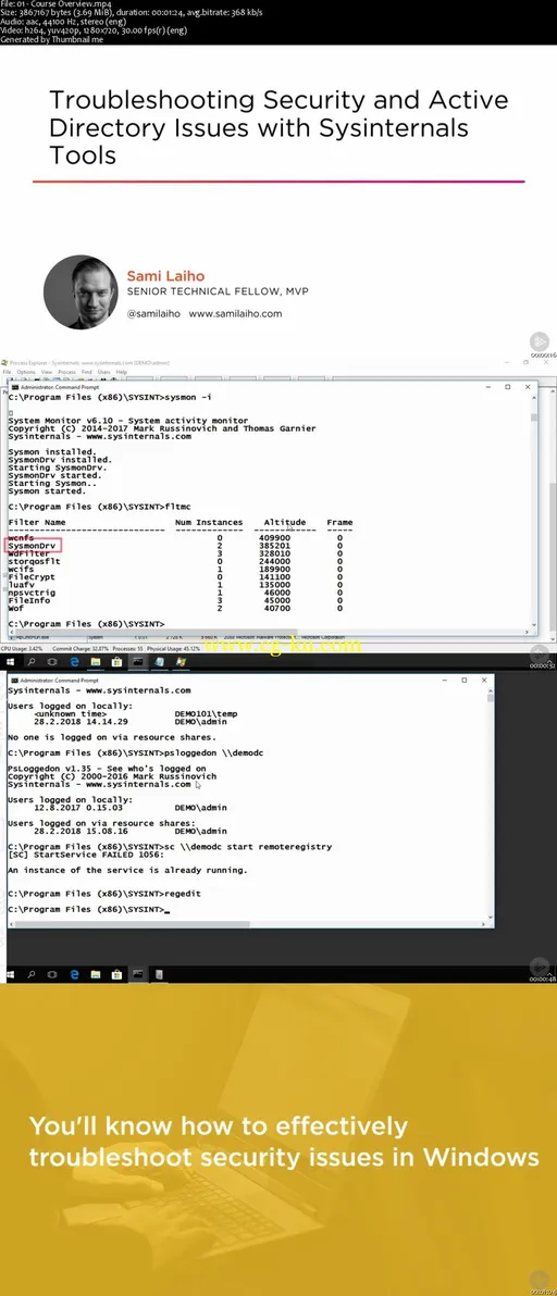 Troubleshooting Security and Active Directory Issues with Sysinternals Tools的图片2