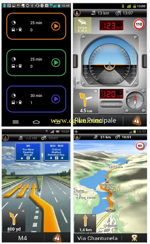 NAVIGON Europe v5.1.0 Android的图片2