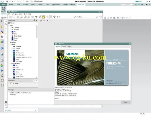 Siemens FiberSIM 15.2.0 for Catia V5/Creo/NX Win64的图片2