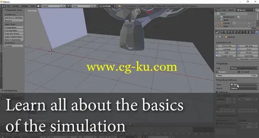 Skillshare – Blender – Rigid Body Simulation Guide的图片1