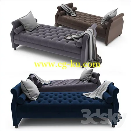 Tufted Sofa Bed的图片1