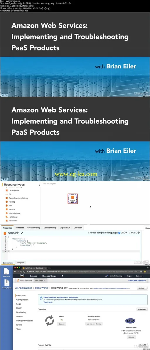 Amazon Web Services: Implementing and Troubleshooting PaaS Products的图片1