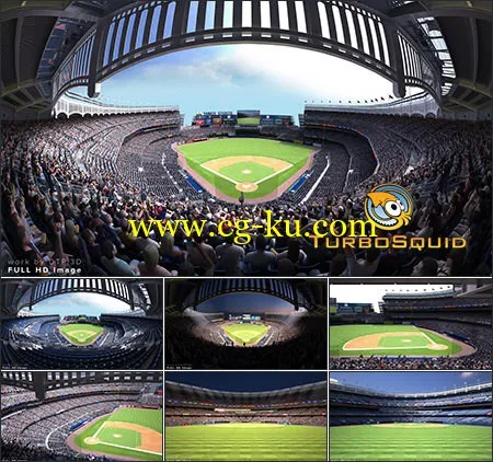 Yankee Stadium with Animated Audience的图片1