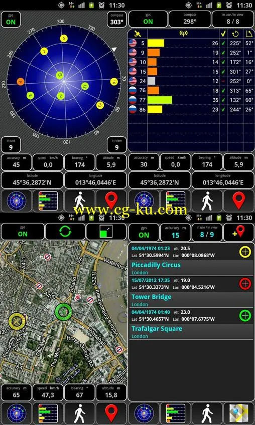 AndroiTS GPS Test Pro 1.39 Pro Android的图片2