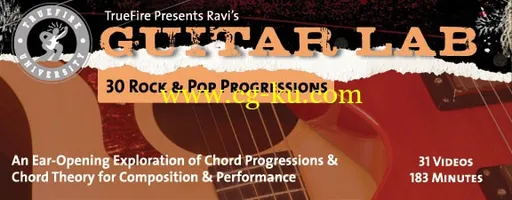 Truefire – Ravi’s Guitar Lab: 30 Rock & Pop Progressions You Must Know (2011)的图片1