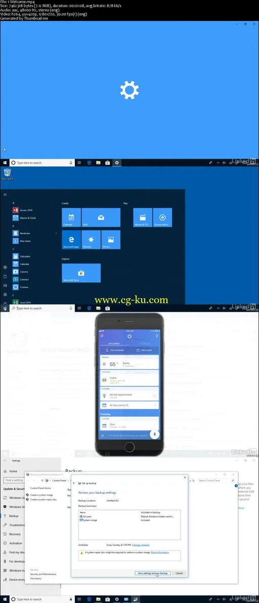 Windows 10 April 2018 Update Essential Training的图片2