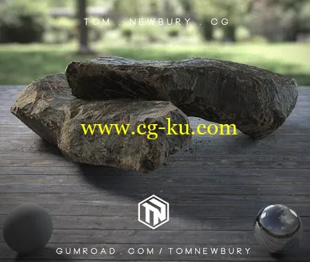 Gumroad – Creating a Realistic Rock in CG – Tom Newbury的图片1