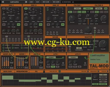 Togu Audio Line TAL-Mod v1.1.0 WiN / OSX的图片1