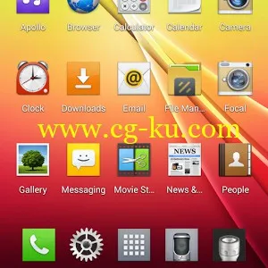 CM11 CM10 LG Optimus G2 Theme 1.3.0 Android的图片1