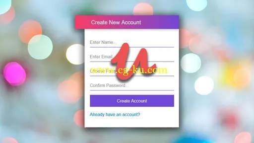 Advanced PHP Ajax Animated Signup Form With Cool Validations的图片2