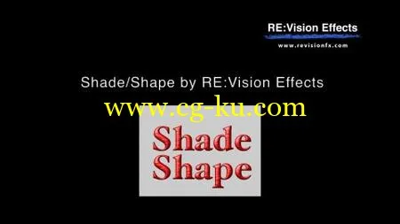 RevisionFX Shade Shape 4.2.3d for AE的图片1