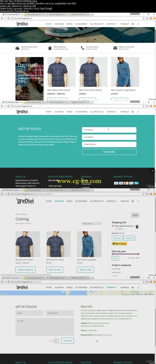 Create a Professional eCommerce Website like Amazon – Divi的图片2