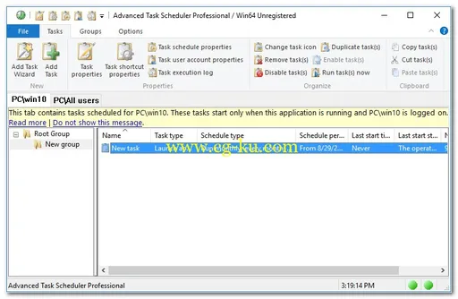 Advanced Task Scheduler Professional / Network 5.0 Build 700的图片1