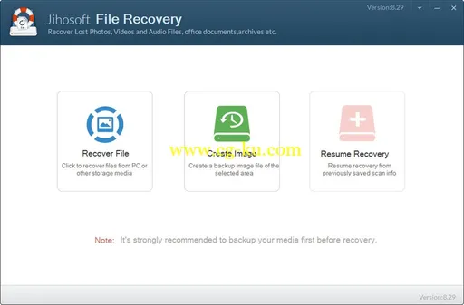 Jihosoft File Recovery 8.30 Multilingual的图片1