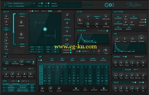 Rob Papen Go2 v1.0.0b MacOSX的图片1