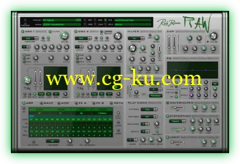 Rob Papen RAW v1.0.4 MacOSX HEXWARS的图片1