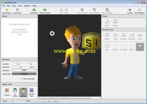 CodeAndWeb SpriteIlluminator 1.4.1 x64的图片1