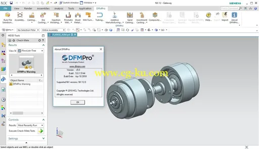 Geometric DFMPro 5.0.1.5144 for NX 12.0.1的图片1