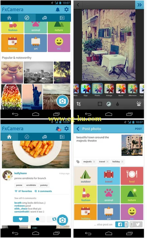 FxCamera v3.4.4 Android的图片2