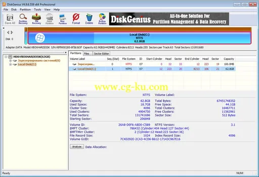 DiskGenius Professional 4.9.6.559的图片1