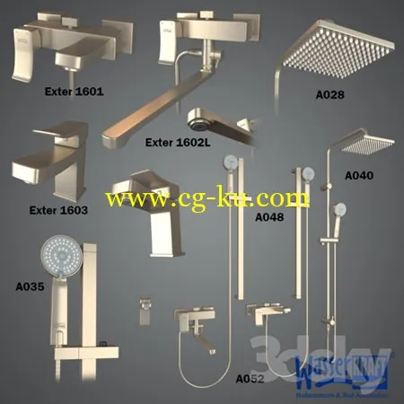 Faucets Exter Series 1600 (WasserKRAFT)的图片1