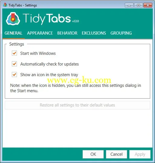 TidyTabs Pro 1.3.0的图片1