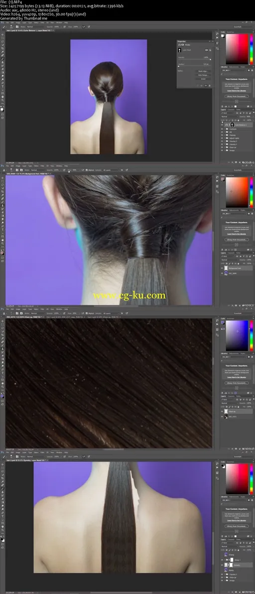 Photoshop CC: Professional Hair Retouching in Photoshop的图片2