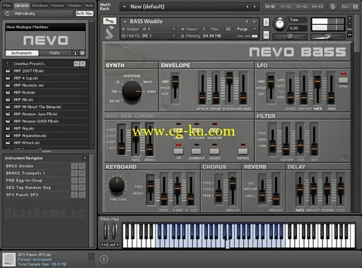 Samplephonics Nevo Analogue Machines KONTAKT的图片2