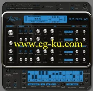 Rob Papen RP-Delay v1.0.2b MacOSX的图片1