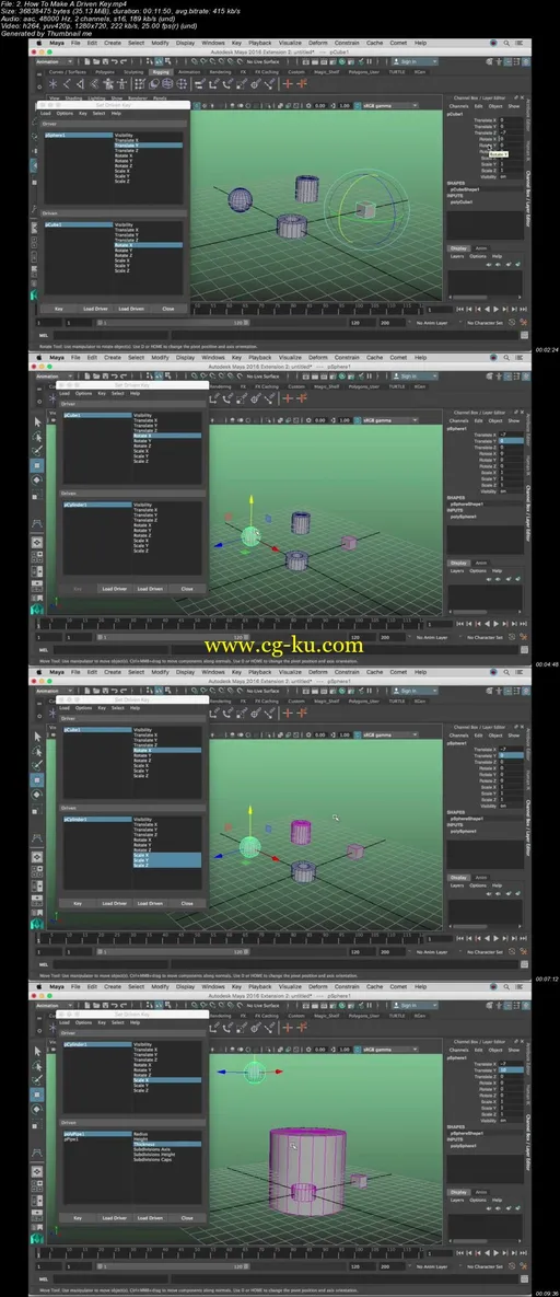 Rigging in Maya for Beginners- Part 1 (5 hours)的图片2