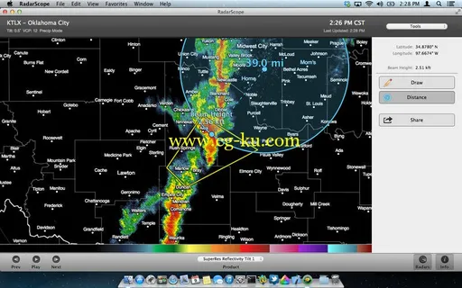 RadarScope v2.1 MacOSX的图片2