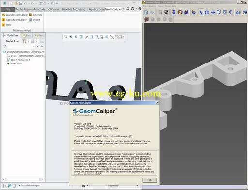 Geometric GeomCaliper 2.5 SP4 for Creo 1.0-5.0的图片1