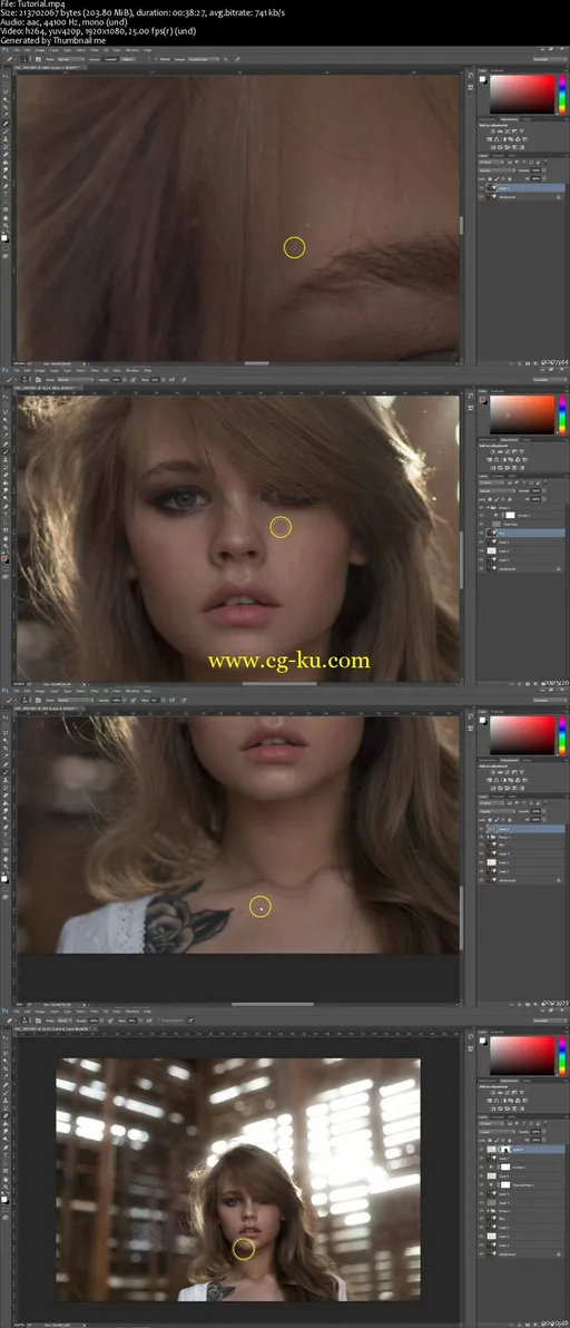 Anastacia Retouch Tutorial的图片2