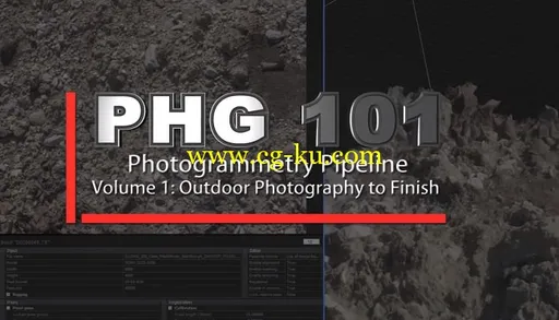 VFX for FilmMakers – Photogrammetry Pipeline: Volume1: Outdoor Photography to finish的图片1