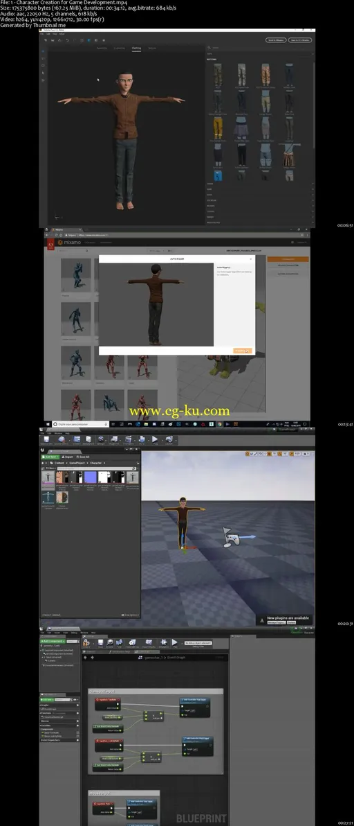 Game Development with Unreal Engine 4, Adobe Fuse, 3ds Max, and Mixamo的图片2