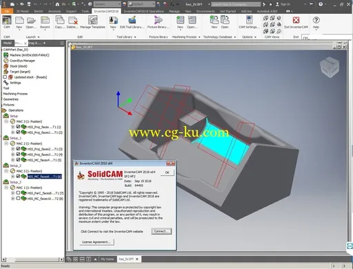 InventorCAM 2018 SP2 HF2 for Autodesk Inventor x64的图片1