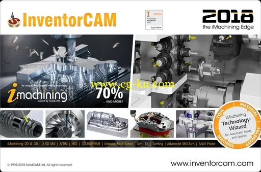 InventorCAM 2018 SP2 HF2 for Autodesk Inventor x64的图片2