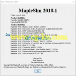 Maplesoft MapleSim 2018.1 Win/Macosx/Linux的图片2