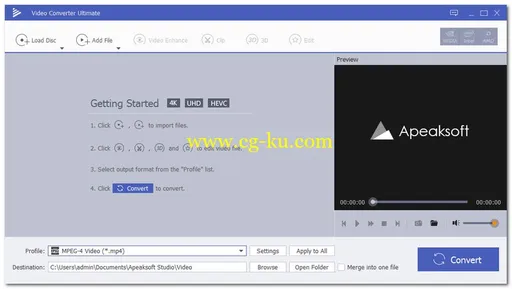 Apeaksoft Video Converter Ultimate 1.0.10 Multilingual的图片1