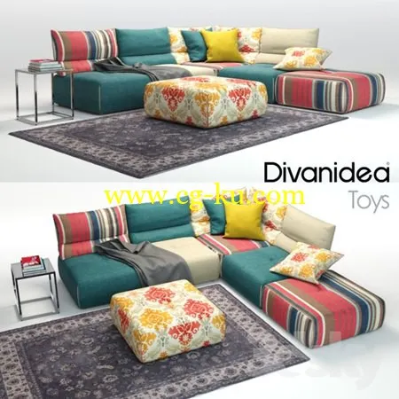 Sofa Divanidea Toys的图片1