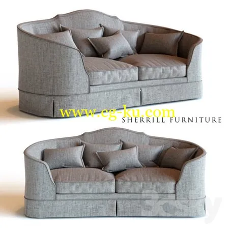 sherrill furniture sofa 2226的图片1